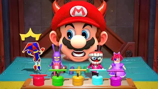 Mario Party Superstars Minigames - Pomni Vs Ragatha Vs Caine Vs Jax (Hardest Difficulty)