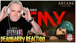 Imagine Dragons & JID - Enemy from the series Arcane Official Music Video REACTION