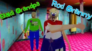 Rod Granny Team Up With Baldi Grandpa