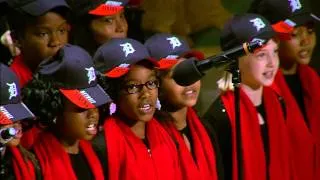 "Go Get 'Em Tigers" performed by the DSO and Detroit Children's Choir