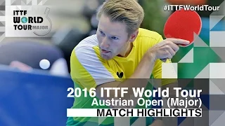 2016 Austrian Open Highlights: Stefan Fegerl vs Ruwen Filus (R32)