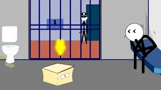 Stickman Jailbreak 1 & 6 Escape the Prison Android Gameplay