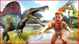 ARK Survival Evolved РЕШИЛ ПОМЕНЯТЬ ПИТОМЦА, КАК ПРИРУЧИТЬ СПИНОЗАВРА Spinosaurus 1080p 60fps