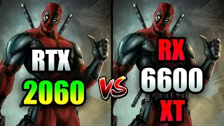 RTX 2060 vs RX 6600 XT - Test in 9 Games in 2022 l 1080p