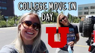 COLLEGE MOVE IN DAY VLOG// university of utah freshman