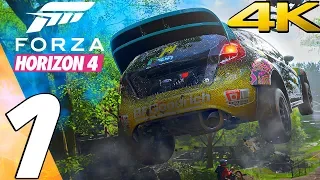 Forza Horizon 4 - Gameplay Walkthrough Part 1 - Full Game [4K 60FPS ULTRA]