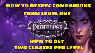 How to Gestalt and Respec in Pathfinder Wrath of the Righteous (Toybox/Respec Mod Tutorial)