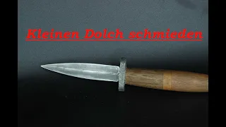 Einen Dolch schmieden