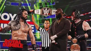 WWE December 26, 2021- Roman Reigns vs. Omos Jordan omogbehin vs. Kane , WWE Full Match Royal Rumble