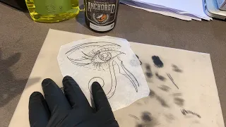 HOW I STENCIL ON FAKE SKIN: BEST WAY ✨