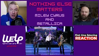 Miley Cyrus + Metallica - Nothing Else Matters | REACTION