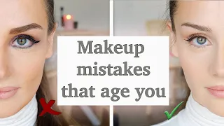 MAKEUP MISTAKES TO AVOID - 6 Common Makeup mistakes that age you and how to correct them |  PEACHY