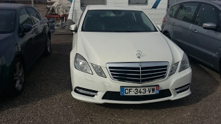 Осмотр Мерседеса W212 220 cdi AMG. Что продают на вывоз в Европе.