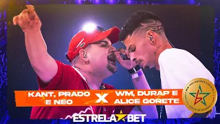 (MELHOR DE SP??) NEO, PRADO E KANT X WM, ALICE GORETE E DURAP | ESPECIAL DE TRIO | BDA 6 ANOS