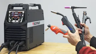 6 in 1 Multi Welder (Plasma cutter, Pulse MIG, HF TIG, MMA) - DECAPOWER Fusion PMCT-205