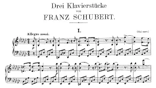 Schubert: 3 Klavierstücke, D.946 (Sokolov, Avdeeva)