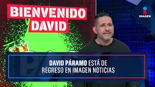 David Páramo está de regreso en Imagen Noticias | Noticias con Ciro Gómez Leyva