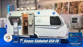 Vorstellung des Knaus Südwind 450 FU auf dem Caravan Salon 2019