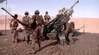 Artillery Marines M777 Howitzer Fire Missions