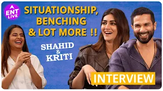 Shahid Kapoor & Kriti Sanon on Genz Love, AI Robot & more | TBMAUJ | Exclusive Interview | ENT LIVE