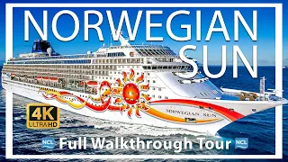 Norwegian Sun | Full Walkthrough Ship Tour & Review | Ultra HD View |  Norwegian Cruise Lines