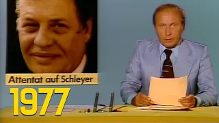 ARD Tagesschau 20:00 Uhr zum Schleyer-Attentat (05.09.1977)