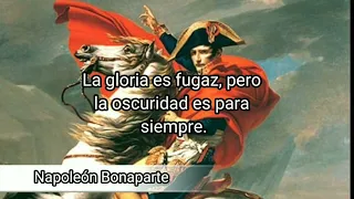 Frases de Napoleón Bonaparte. Recopilación