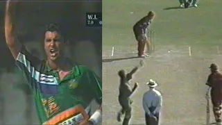 Waqar Younis vs Brian Lara | Pakistan vs West Indies | 1997 | Lahore |