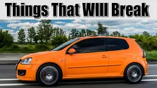 VW Golf Mk5 Known Problems & Things that will Break inc GTI