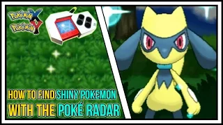 How To Find Shiny Pokemon Using The Pokeradar in Pokémon X and Y | Poké Radar Guide