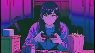 DreamySynthwave:Gaming Night Sessions - Ultimate Synthwave LOFI Background Music | 1.5-Hour Non-Stop