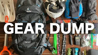 Splitboarding Backcountry Gear List / EDC / Bag Dump