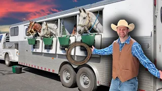 Cowboy and Horse Trailers for Kids