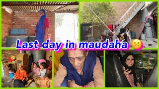 Last day in maudaha | prank with family 🤣 | ibrahim family vlogs