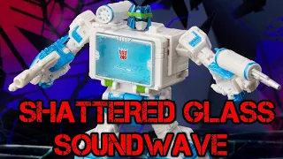 Shattered Glass Soundwave with Ravage and Laserbeak | VIDEO REVIEW