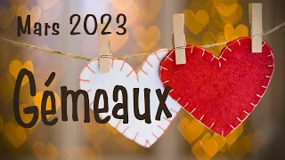 GÉMEAUX sentimental MARS 2023