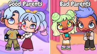 Good Parents Vs Bad Parents 😇😈👫 | Toca Boca | Avatar Story