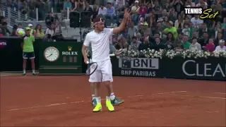 Fognini & Florenzi vs Vinci & Dzeko Exhibition HD ROME 2016