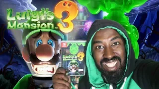 انبوكسنق لويجي مانشن 3! - Luigi's Mansion 3