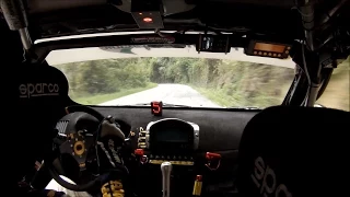 Cameracar Rally Valli Cuneesi 2015 - Chentre / Florean - Mitsubishi Lancer Evo X R4 - PS7 Valmala