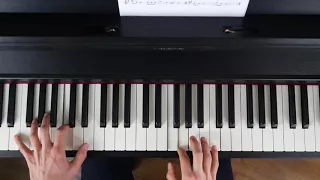 Leçon de piano n°5+ : L'aigle noir (Barbara)