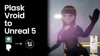 [Plask Mocap Tutorial] Plask y Vroid to Unreal 5