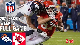 Denver Broncos vs Kansas City Chiefs FULL GAME 2nd (10/12/23) | NFL Seson 2023 Week 6