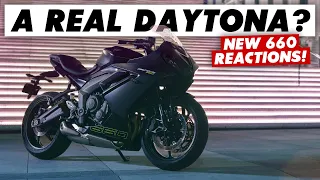 New 2024 Triumph Daytona 660: Your Best Reactions!