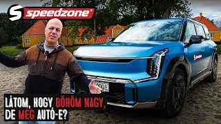 Kia EV9: Látom, hogy böhöm nagy, de még autó-e? - Speedzone teszt