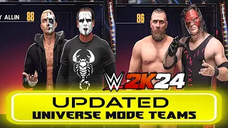 *UPDATED* Best Teams To Use In WWE 2K24 Universe Mode