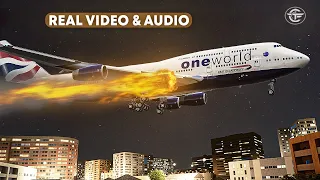 Boeing 747 Catches Fire Just Before Takeoff in Phoenix (With Real Audio and Video)