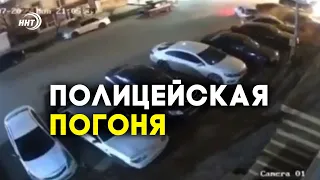 Полицейская погоня за преступниками закончилась несколькими ДТП #Дербент