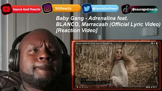 Baby Gang - Adrenalina feat. BLANCO, Marracash (Official Lyric Video)| REACTION