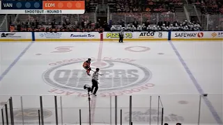 FULL SHOOTOUT BETWEEN THE OILERS AND CANUCKS  [4/29/22]